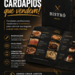 Eu vou Criar cardápios online para sua empresa.