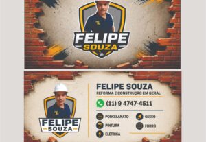 Eu vou fazer logo tipo para cartão visita do seu serviço e n...