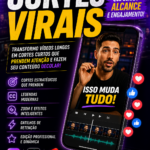 Eu vou criar cortes virais para Reels, TikTok e Shorts