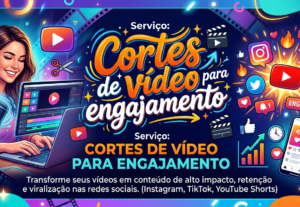 Eu vou criar cortes do seu video que te geraram engajamento