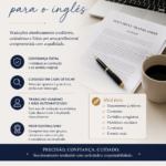 Eu vou traduzir seu texto em inglês de forma confiável.