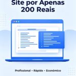 Eu vou fazer seu site completo com muita qualidade
