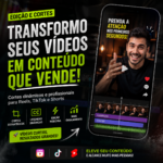 Eu vou transformar seus vídeos em cortes virais