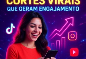 Eu vou fazer cortes virais para TikTok, Reels e Shorts