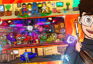Eu vou fazer sua foto em uma caricatura digital única