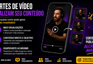 Eu vou Transformar videos longos em conteúdo que gera result...