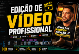 Eu vou fazer edição de vídeo para redes sociais