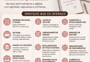 Eu vou te ajudar com soluções administrativas