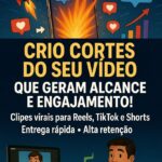 Eu vou criar cortes de vídeo pra gerar alcance e engajamento