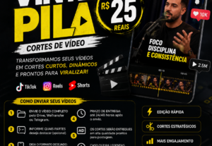 Eu vou criar cortes para seu vídeo