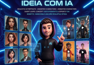 Eu vou criar sua ideia com IA