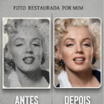 Eu vou restaurar fotos antigas e danificadas.