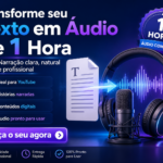 Eu vou Transformar seu texto em Audio de 1 Hora.