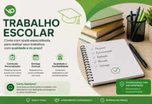 Eu vou fazer Suas redações, os textos para seu trabalho ou e...