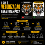 Eu vou vetorizar sua estampa para camisas