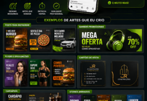 Eu vou criar posts e banners profissionais para sua empresa