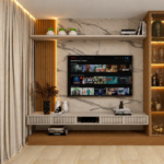 Eu vou Fazer projetos 3D realistas de interiores e fachadas