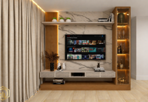 Eu vou Fazer projetos 3D realistas de interiores e fachadas