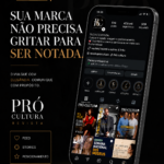 Eu vou Divulgar sua marca no Instagram da Revista Pró Cultur...