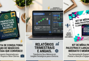 Eu vou criar uma apresentação/pdf profissional em até 4 hrs