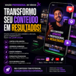 Eu vou editar vídeos para reels, TikTok e cortes viralizarem