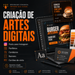Eu vou fazer Criação de arte digital para divulgação