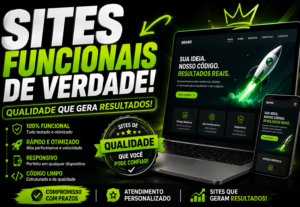 Eu vou Fazer sites funcionais para você do seu negócio