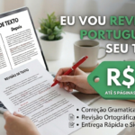 Eu vou revisar o português, gramática e pontuação do seu tex...