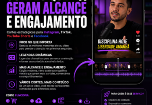 Eu vou criar cortes virais para você