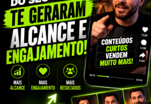 Eu vou fazer Cortes do seu vídeo geram mais alcance e engaja...