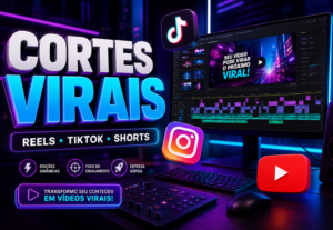Eu vou Criar cortes do seu vídeo para alcance engajamento