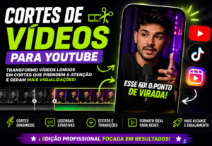 Eu vou criar cortes do seu video que geram alcance