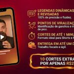 Eu vou fazer cortes do seu vídeo que geraram alcance e engaj...
