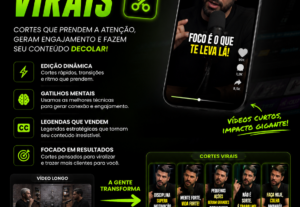 Eu vou Criar cortes para redes sociais