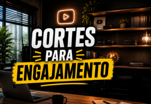 Eu vou criar cortes que te geram engajamento e alcance