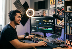 Eu vou fazer cortes do seu vídeo