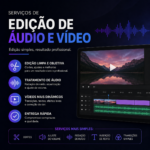 Eu vou fazer edições simples e rápidas para você.