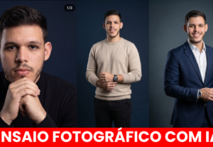 Eu vou fazer suas fotos profissionais com ia