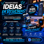 Eu vou fazer suas ideias, marcas memoráveisDesign Gráfico