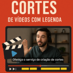 Eu vou fazer cortes de vídeos para você