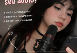 Eu vou fazer áudios realistas para qualquer situação