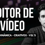 Eu vou editar seus vídeos, criativos ou vsl profissionalment...