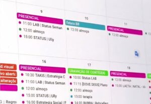Eu vou organizar seu google agenda com rótulos eficientes