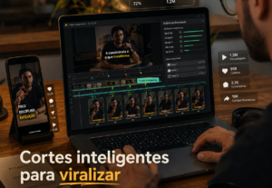 Eu vou criar cortes do seu vídeo para alcance e engajamento