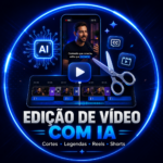 Eu vou fazer Edição IA para Reels, Shorts e TikTok