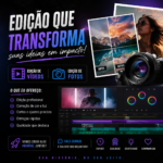 Eu vou Editar seus vídeos e fotos em 10min