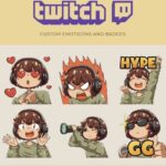 Eu vou fazer emotes cartoon para Twitch e Discord com IA