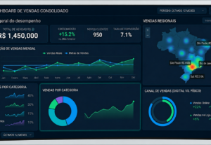 Eu vou criar seu Dashboard Profissional em Excel ou Power BI