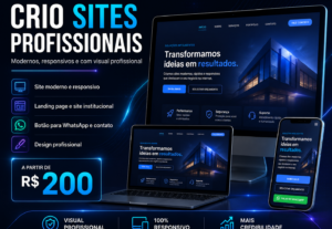 Eu vou Criar site profissional para empresas