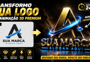 Eu vou Transformar sua logo em animação premium em 24h